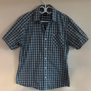 Volcom Men's Short-Sleeve Plaid Button-Down Shirt -